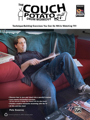 Book cover for The Couch Potato Drum Workout