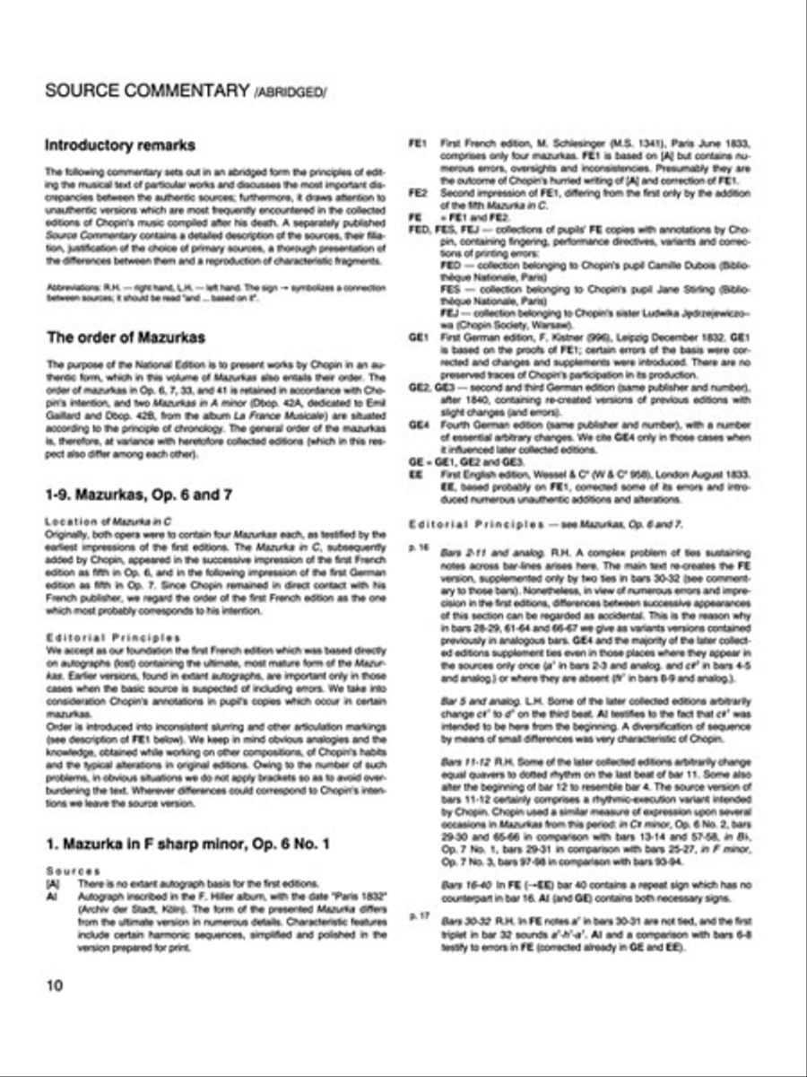 Mazurkas Piano Solo scores gallery preview page 7