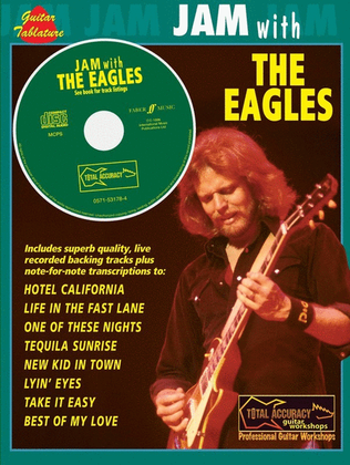 Jam With The Eagles Guitar Tab Book/CD