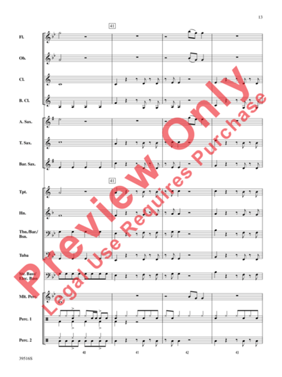 Like Money Like Money Concert Band scores gallery preview page 14