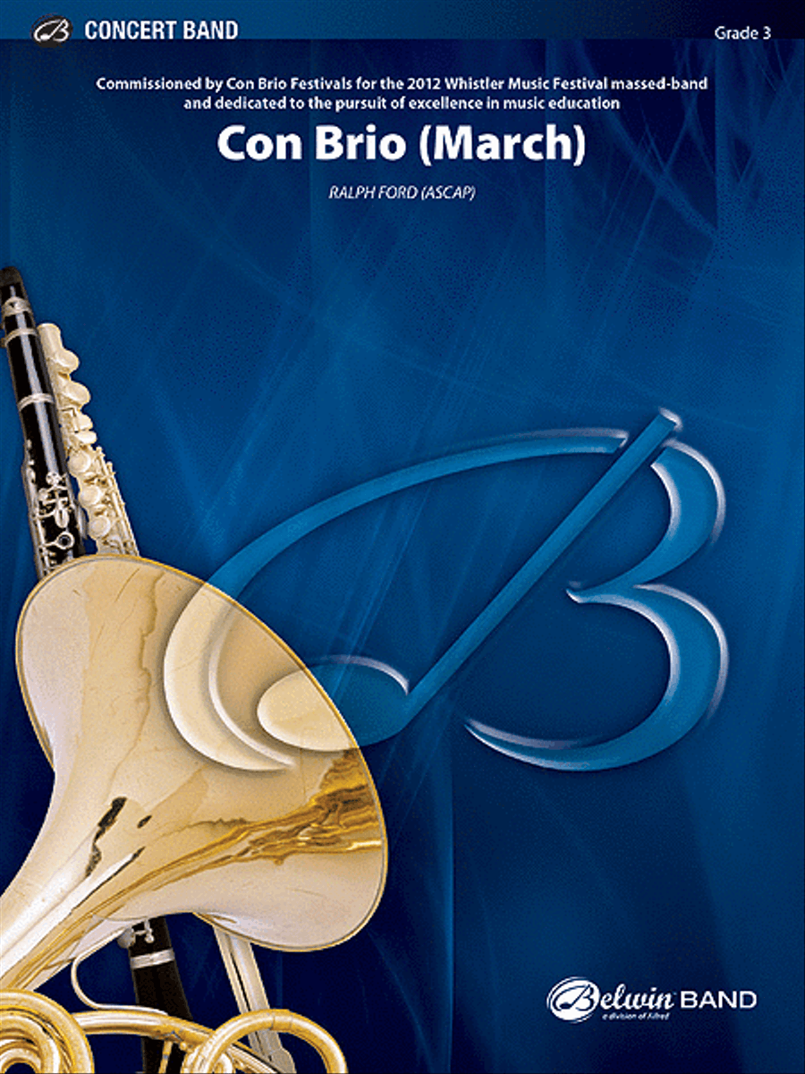 Con Brio Concert Band scores gallery preview page 1