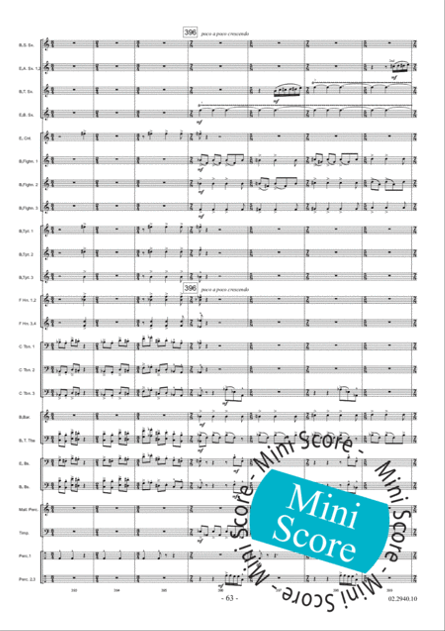 Aurora Fanfare Band scores gallery preview page 69