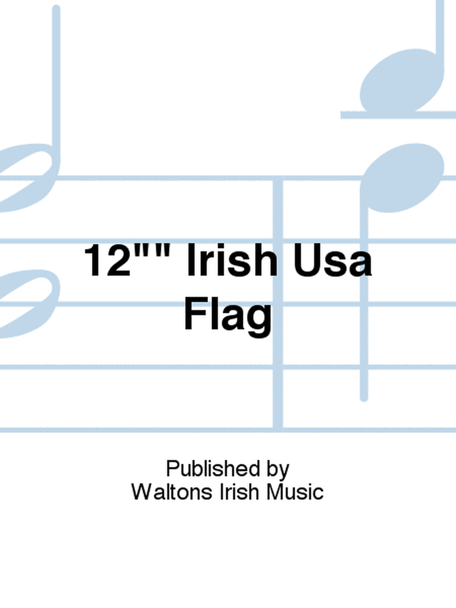 12 Irish Usa Flag