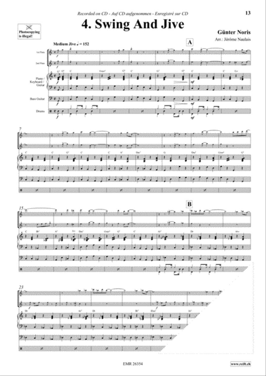 Let's Dance Volume 5 Let's Dance Volume 5 Flute Duet scores gallery preview page 6
