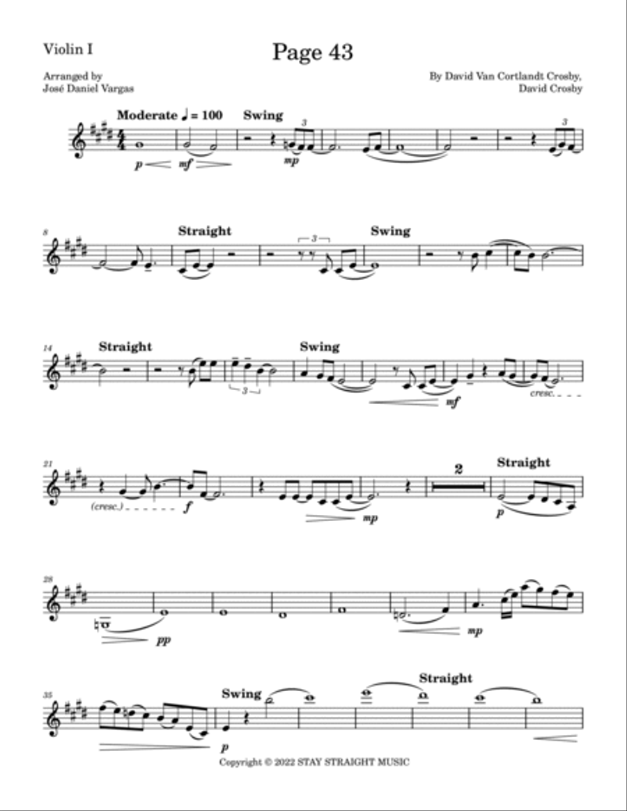 Page 43 String Quartet scores gallery preview page 6