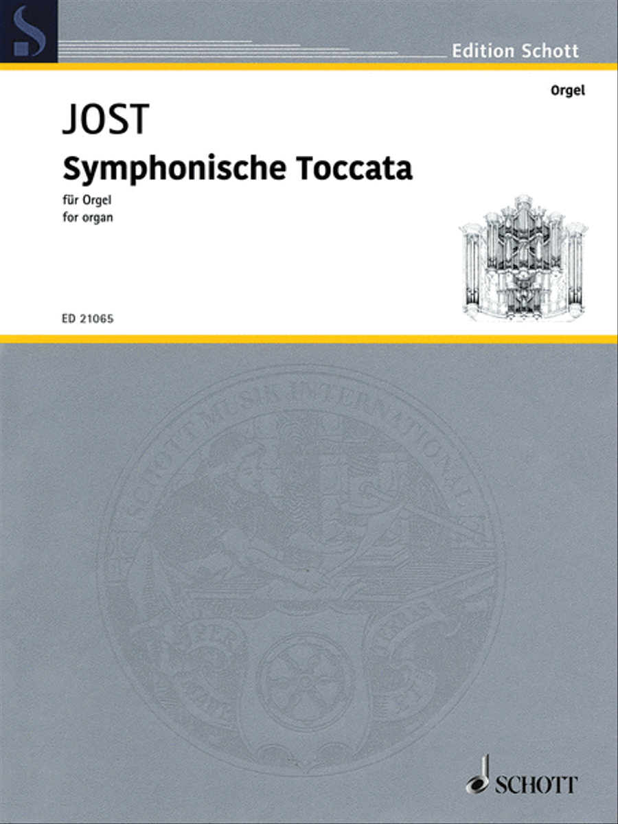 Symphonische Toccata For Organ