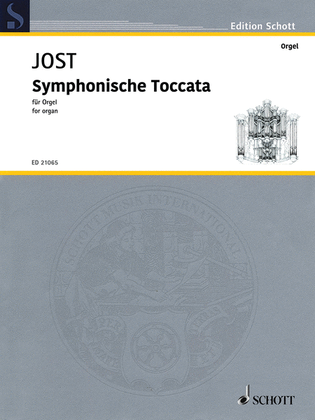Book cover for Symphonische Toccata For Organ