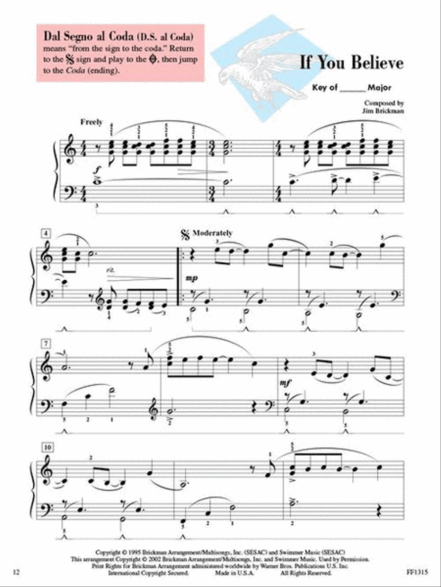 Level 4 – Popular Repertoire Book Piano Method scores gallery preview page 4