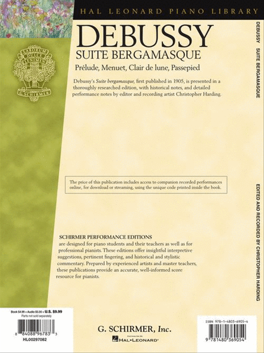 Debussy – Suite bergamasque Piano Solo scores gallery preview page 11
