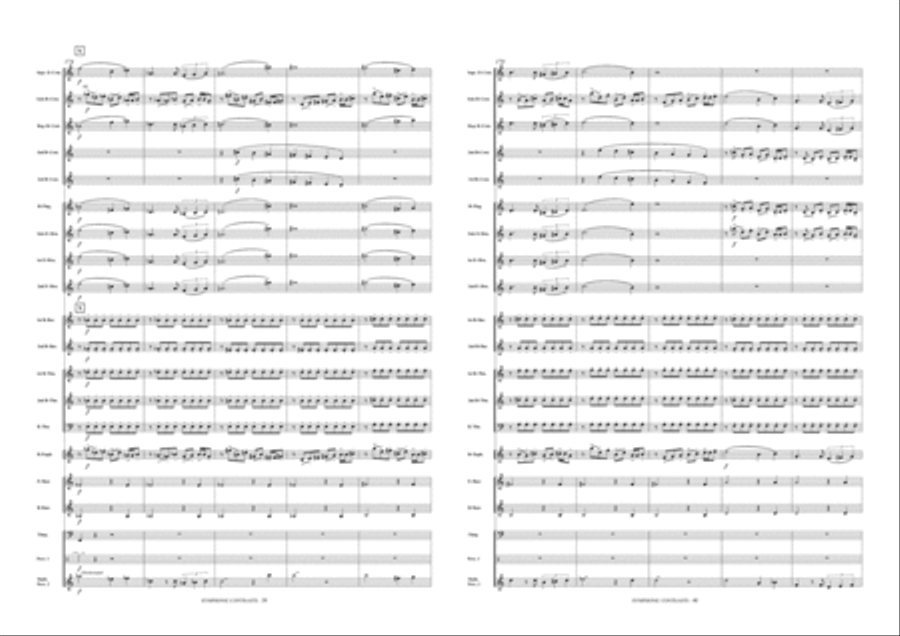 Symphonic Contrasts Symphonic Contrasts Brass Band scores gallery preview page 21