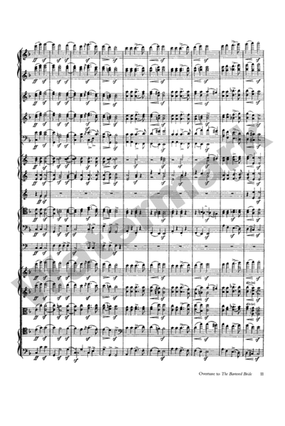The Moldau and Other Works for Orchestra in Full Score