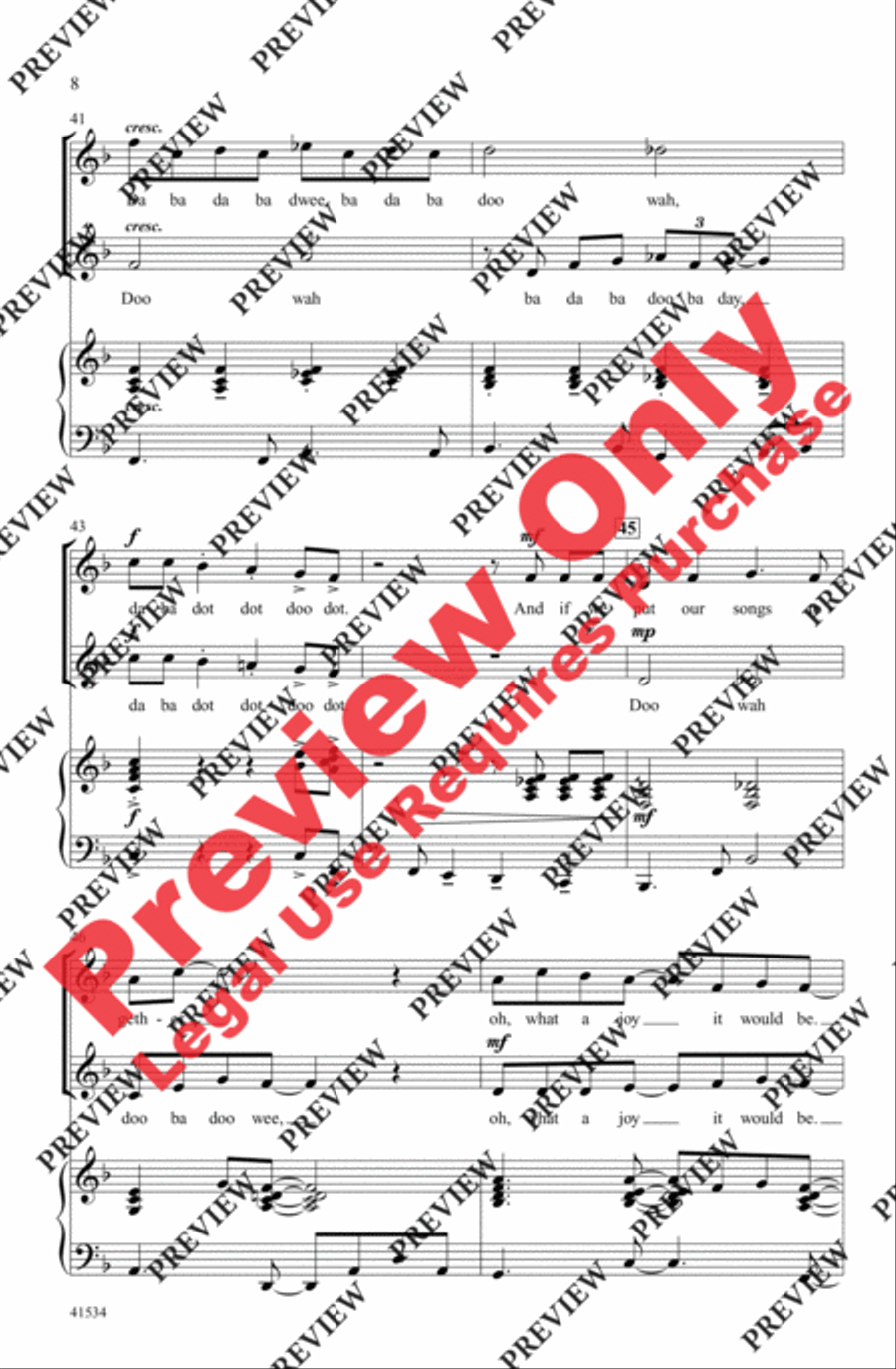 Sing in Harmony! 2-Part scores gallery preview page 8