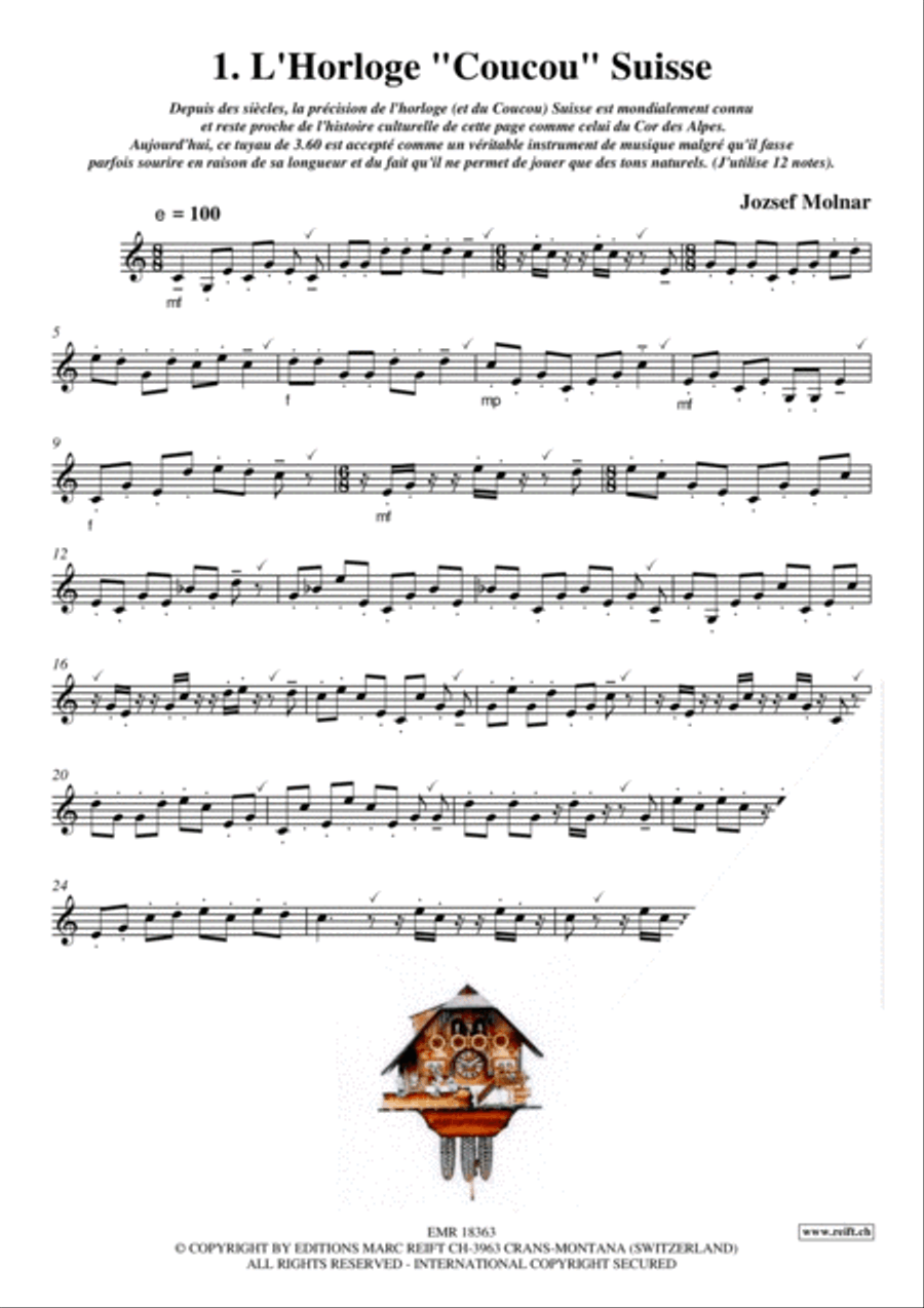 Compositions Florales Alphorn scores gallery preview page 3