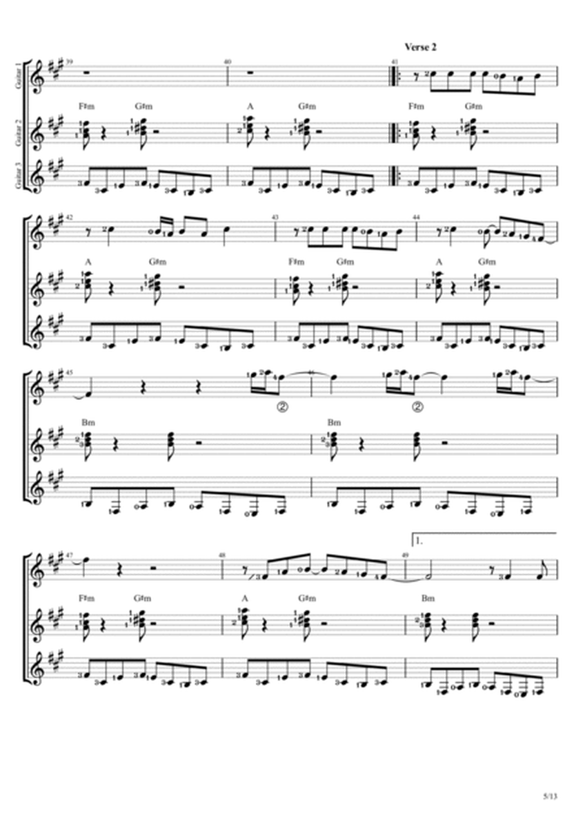 Billie Jean (Trio Guitar Score) image number null