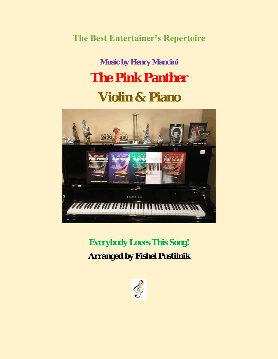The Pink Panther from THE PINK PANTHER Small Ensemble scores gallery preview page 1