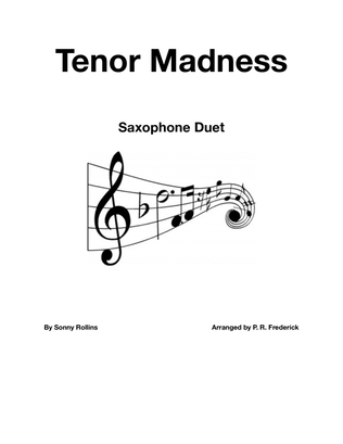 Book cover for Tenor Madness
