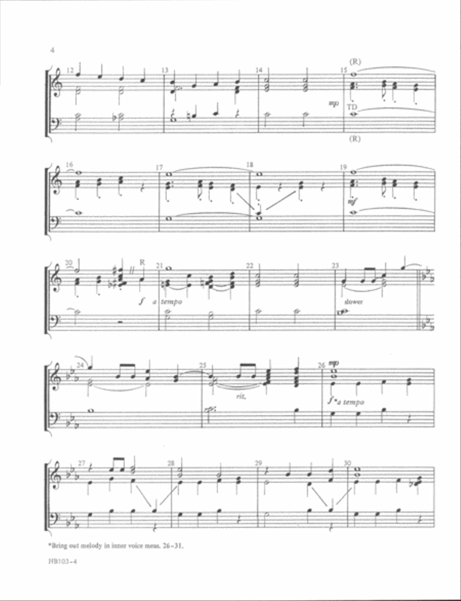 Let's All Ring Folk Tunes (Archive) 2-Octaves scores gallery preview page 3