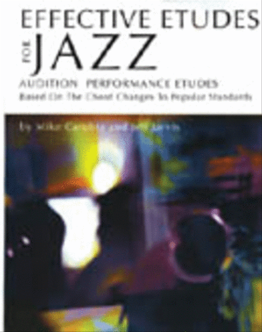 Effective Etudes For Jazz Alto Sax Book/CD Alto Saxophone scores gallery preview page 1