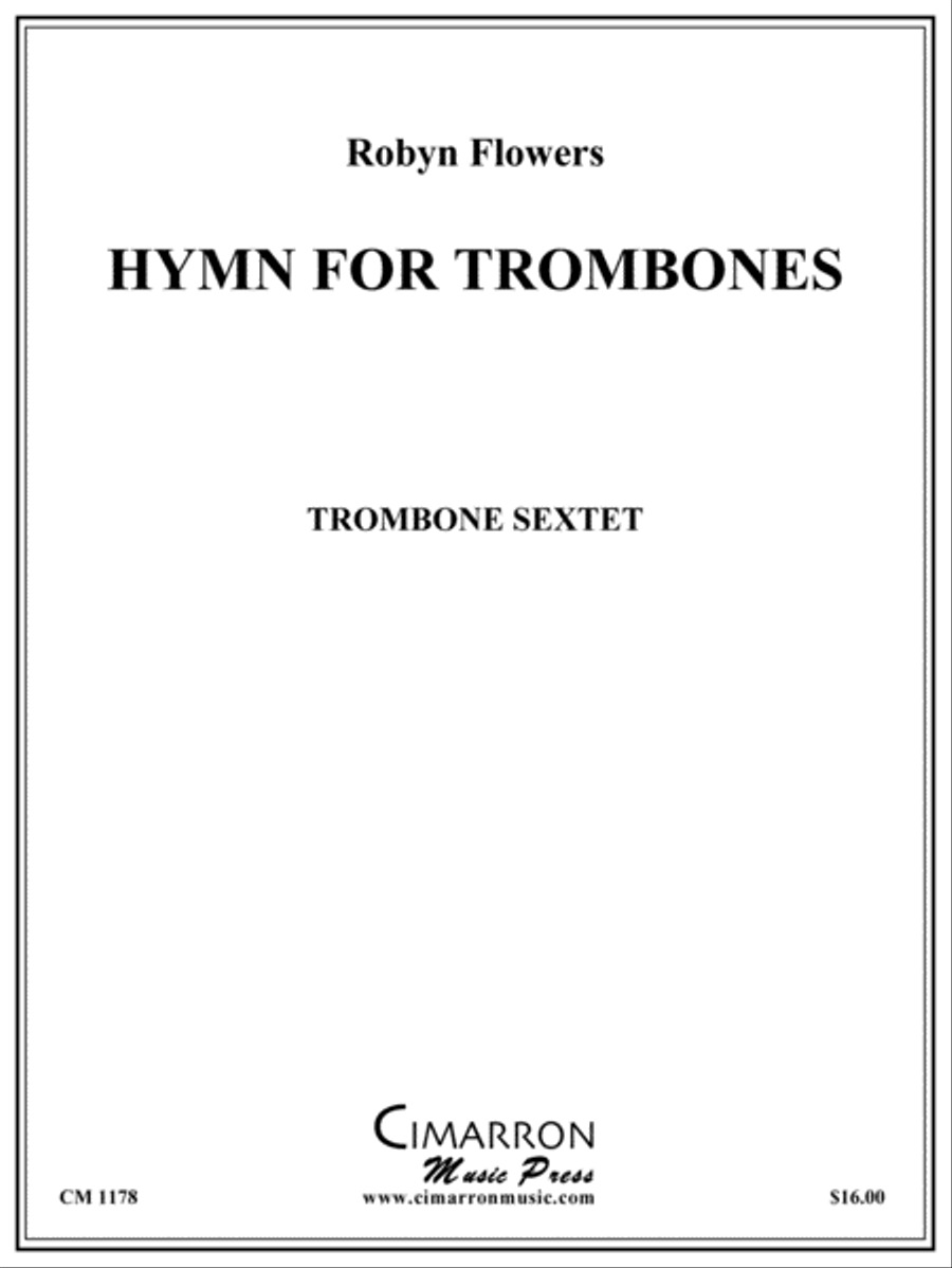 Hymn for Trombones Large Ensemble scores gallery preview page 1