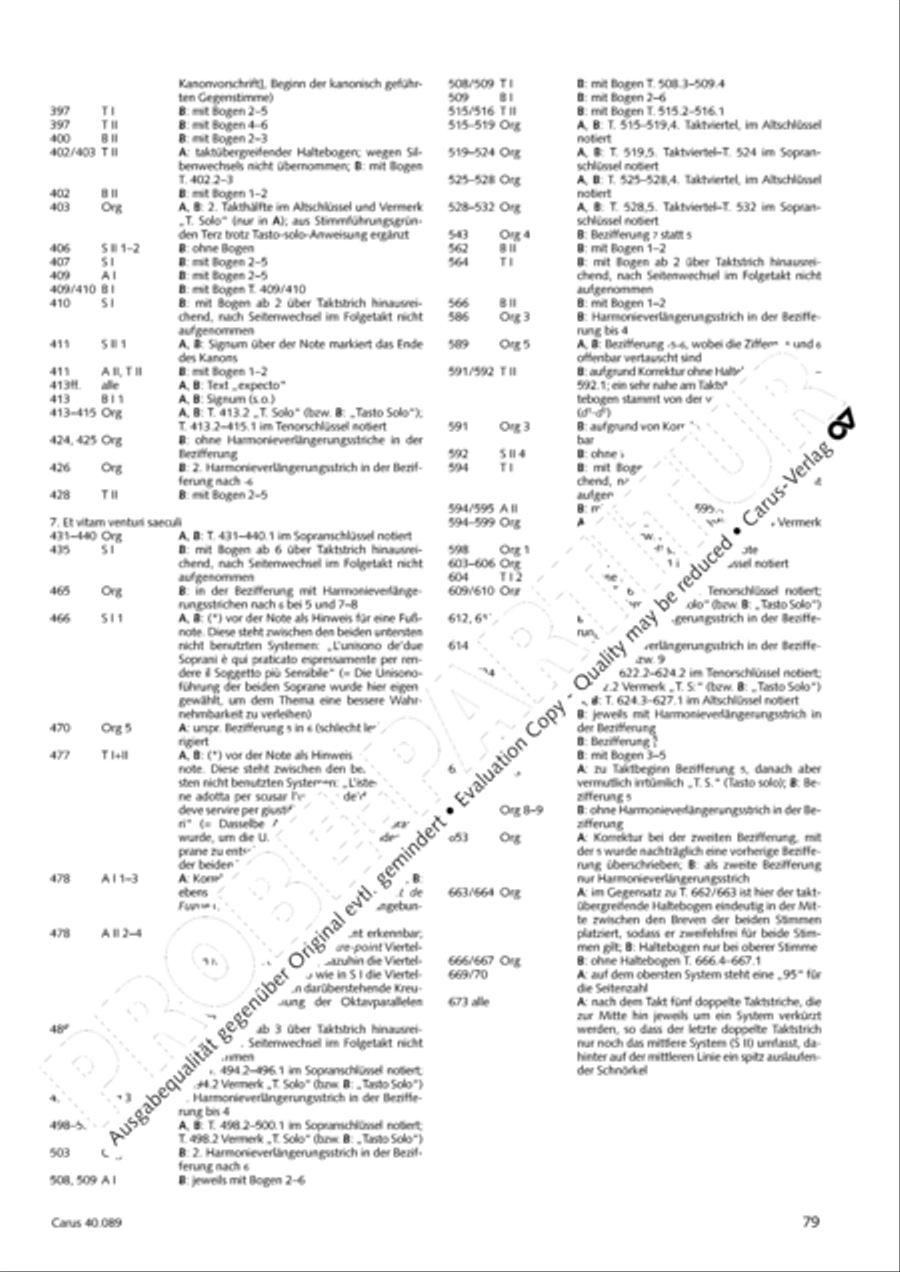 Credo a 8 voci 4-Part scores gallery preview page 80