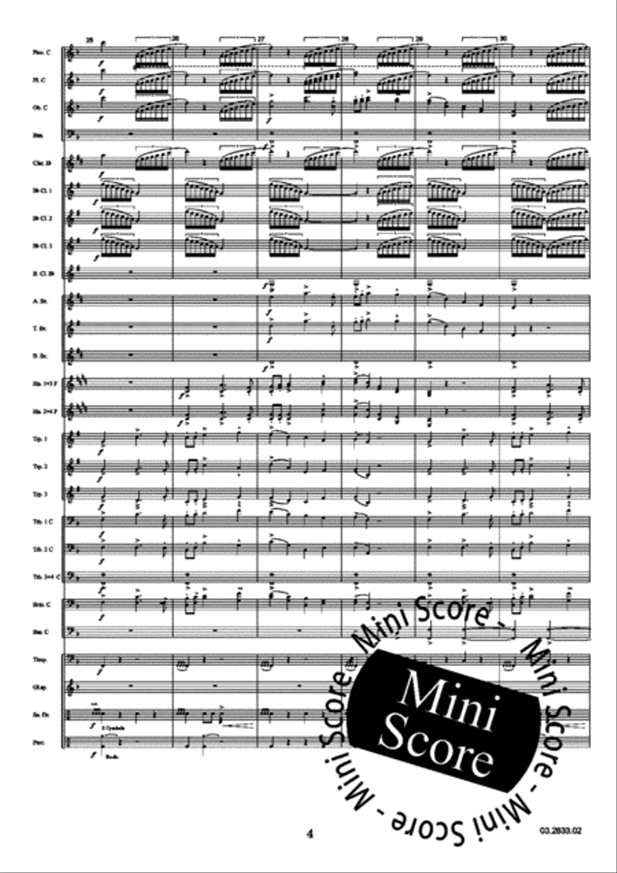 A Ceremonial Fanfare Concert Band scores gallery preview page 10