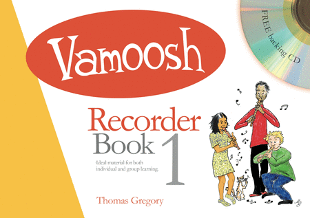 Vamoosh Recorder Book 1 - Book/cd