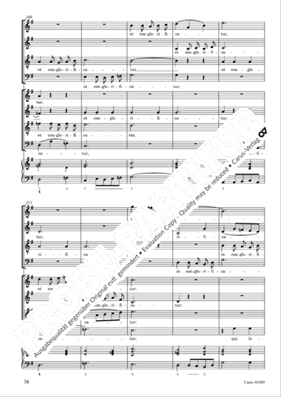 Credo a 8 voci 4-Part scores gallery preview page 39