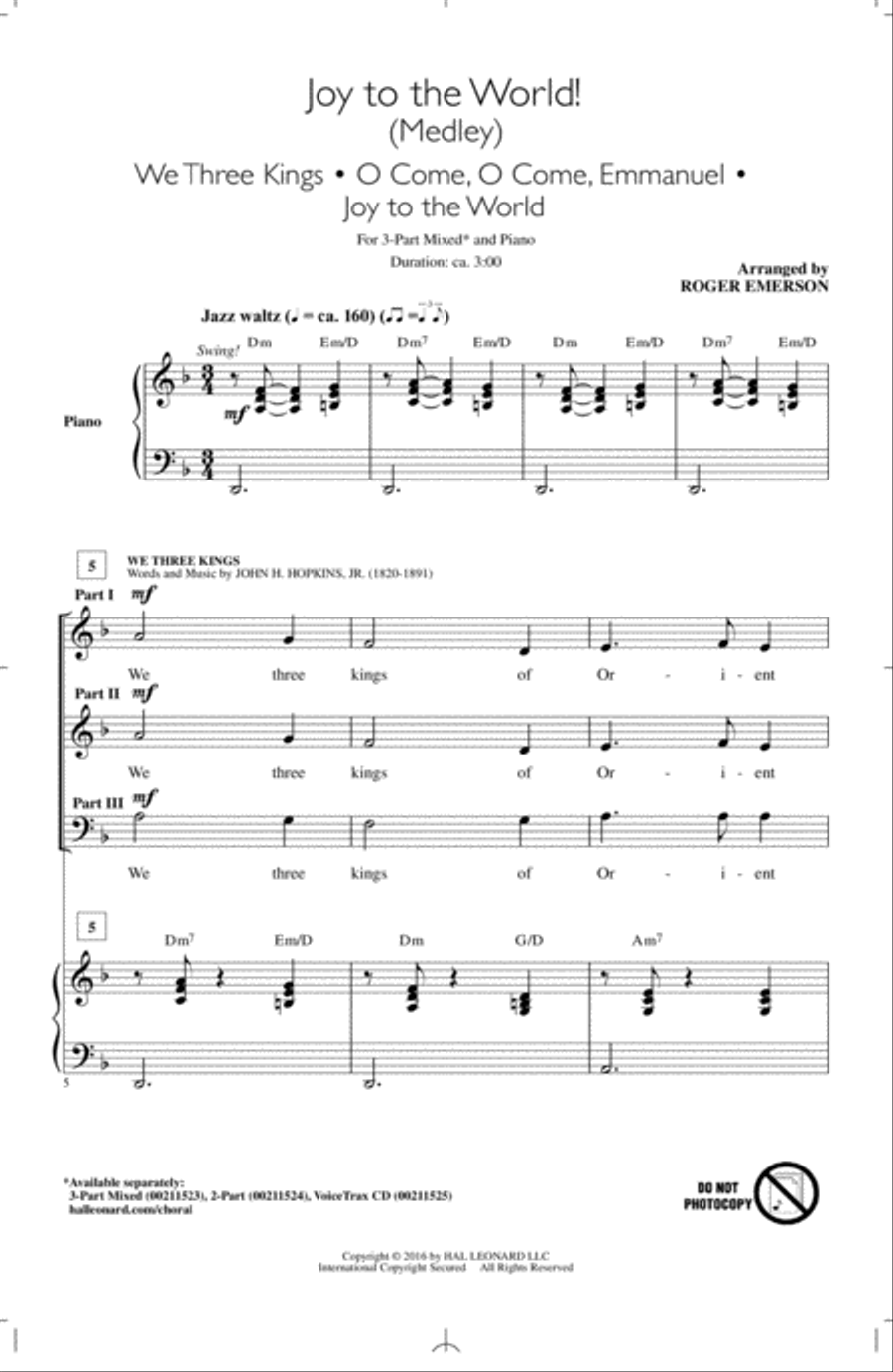 Joy To The World! (Medley)