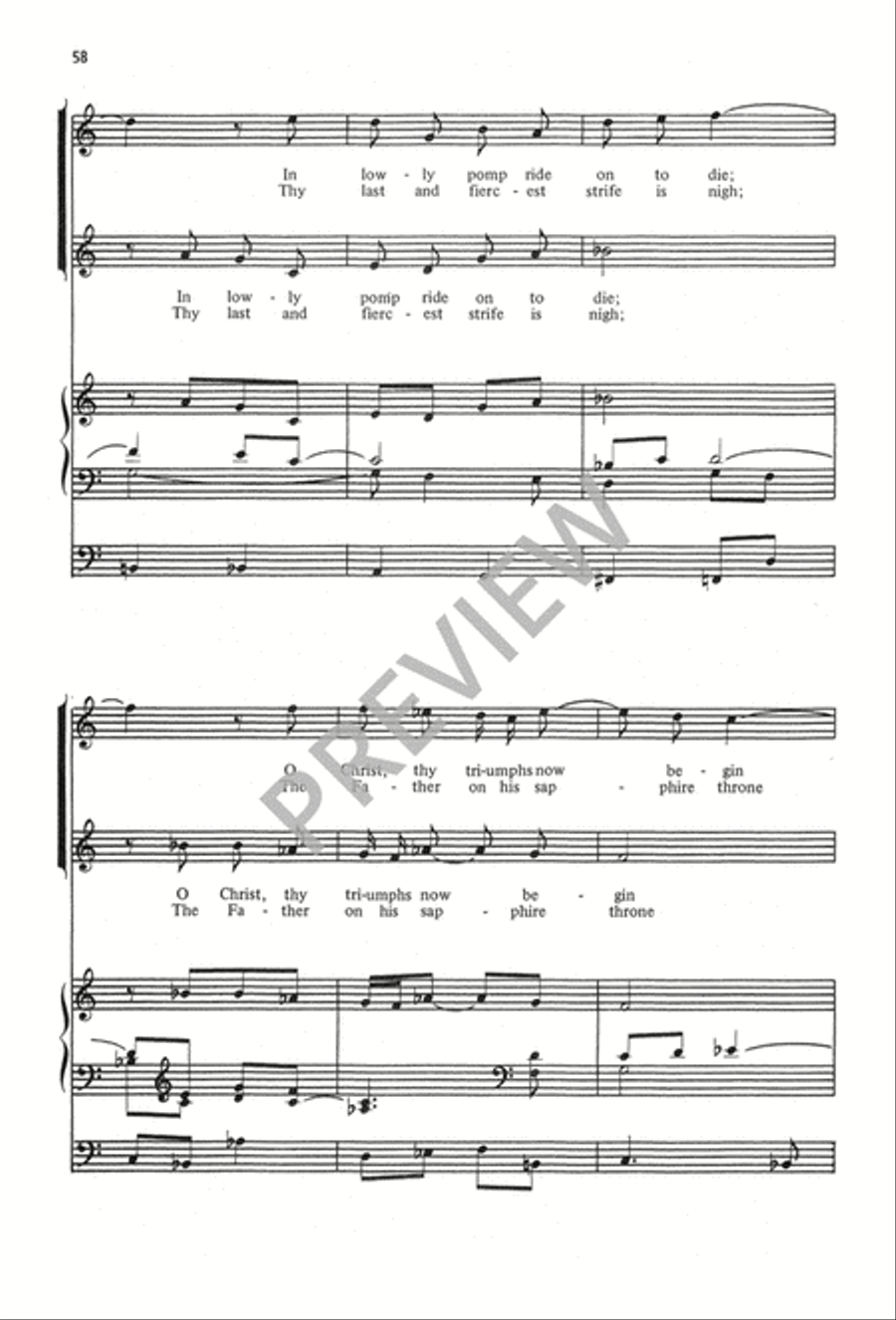 The Calvin Hampton Hymnary 4-Part scores gallery preview page 62