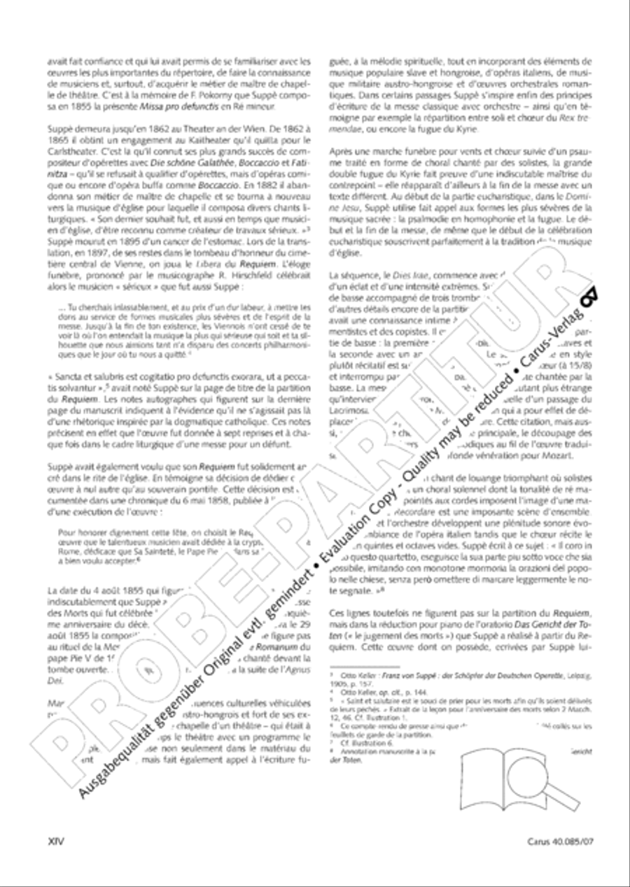 Missa pro defunctis 4-Part scores gallery preview page 15