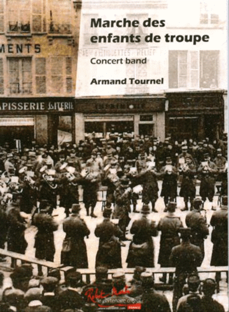 Marche des Enfants de Troupe, Tambours et Clairons Concert Band scores gallery preview page 2