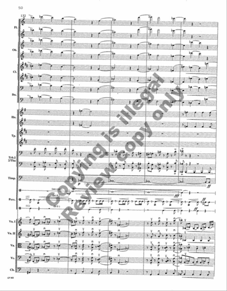 Symphony No. 1 Full Orchestra scores gallery preview page 154