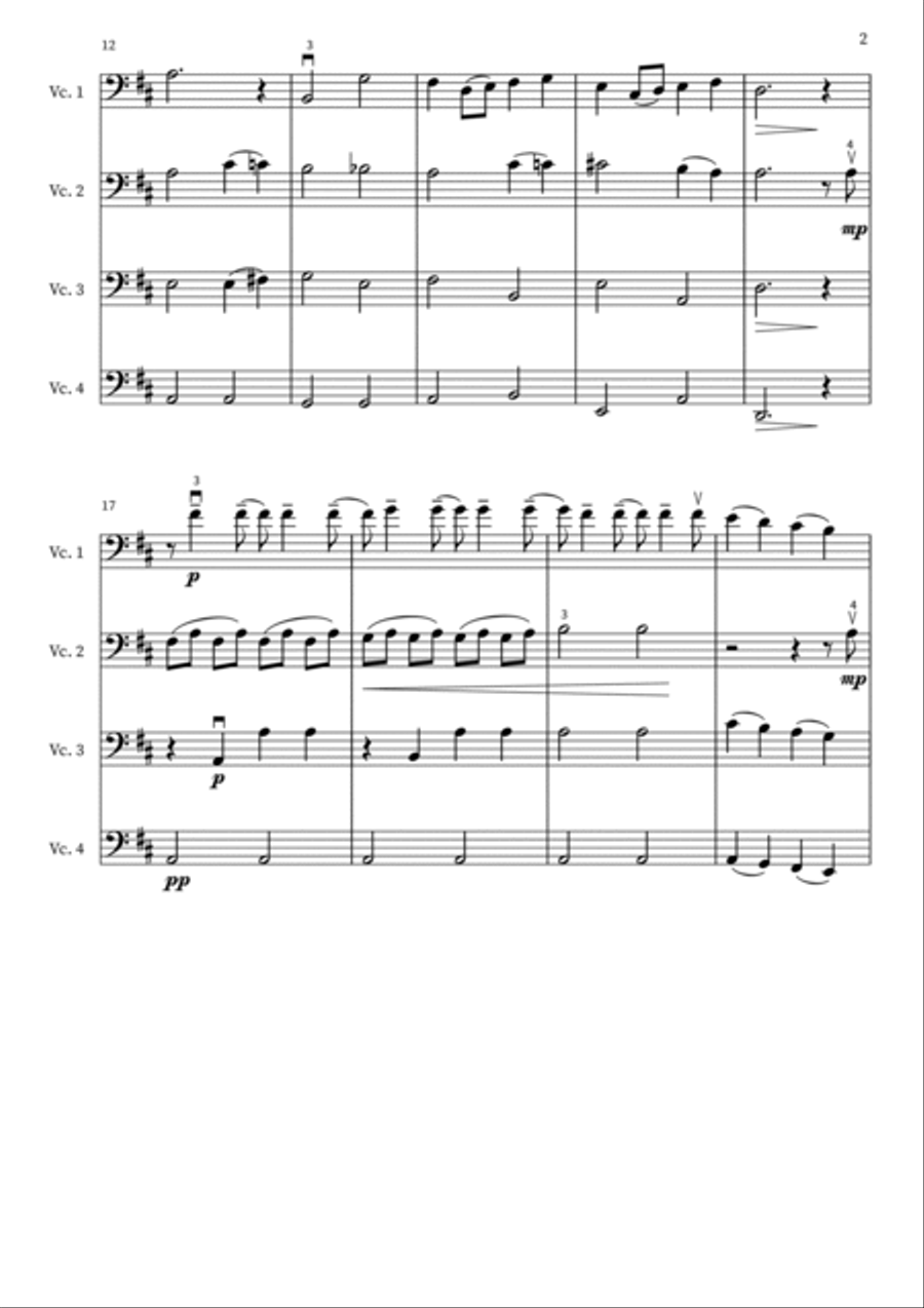 Over The Rainbow School and Community scores gallery preview page 2