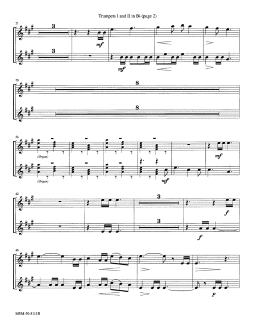 Marching to Zion Choir scores gallery preview page 2