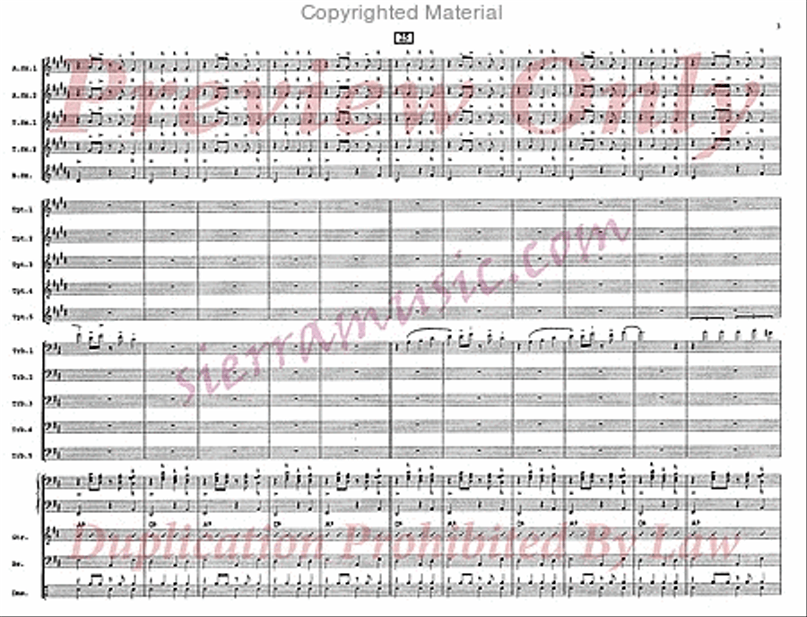 The Peanut Vendor Jazz Ensemble scores gallery preview page 4