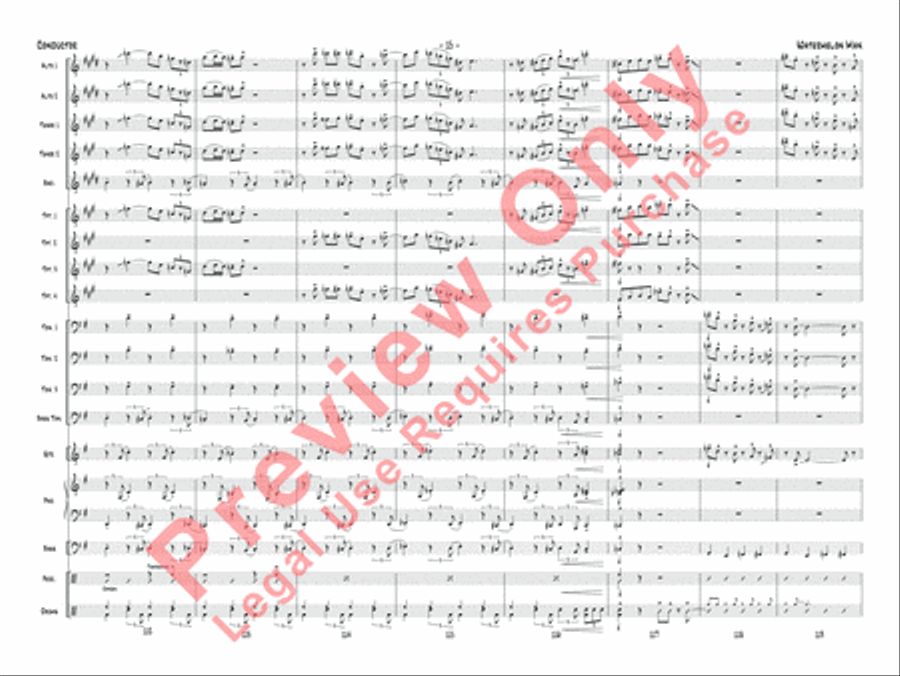 Watermelon Man Jazz Ensemble scores gallery preview page 42