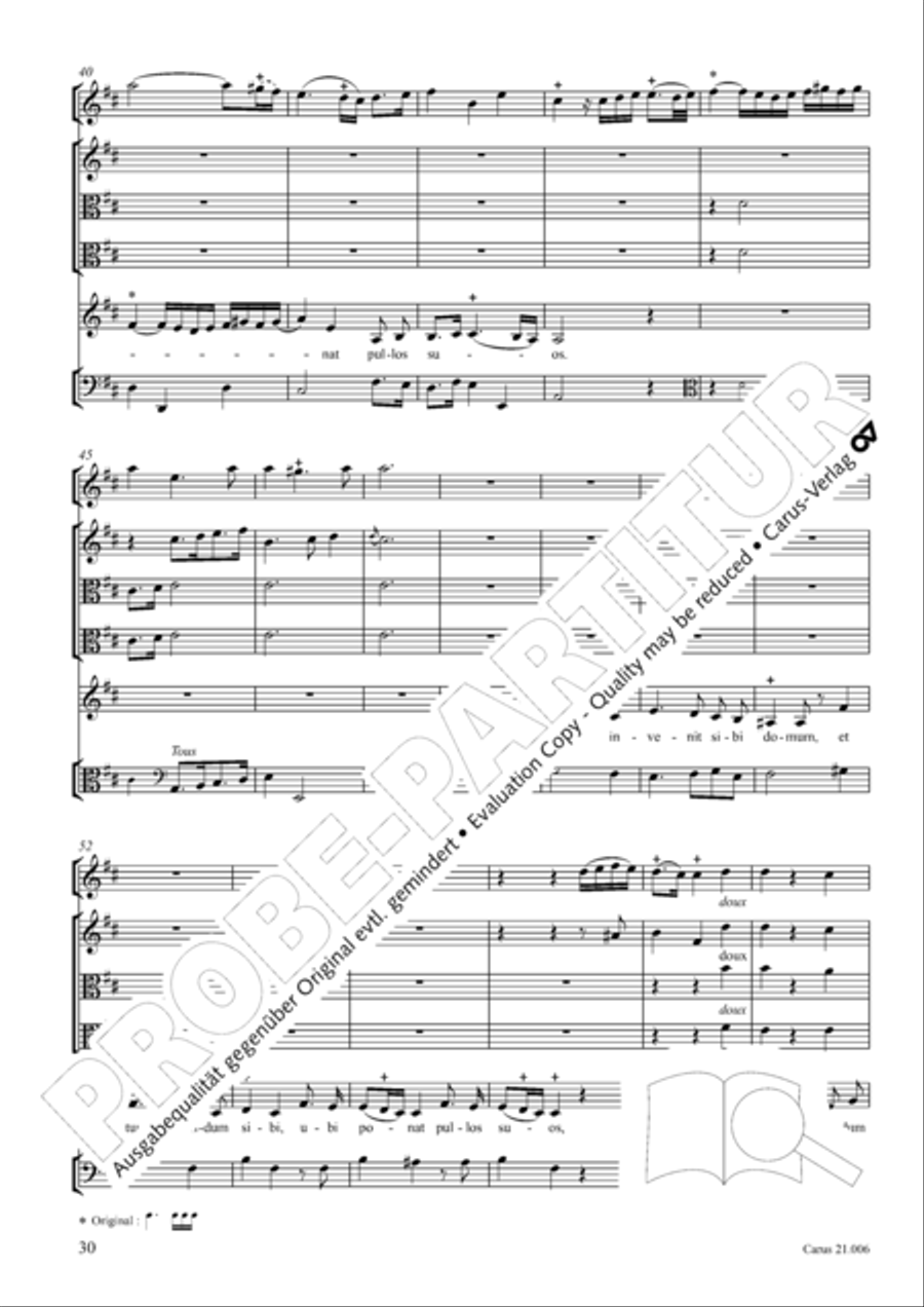 Quam dilecta tabernacula Men's Choir scores gallery preview page 31