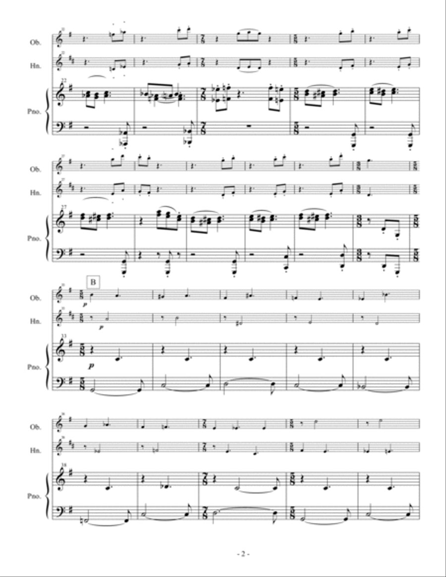 Rondo Giocoso Rondo Giocoso Small Ensemble scores gallery preview page 2