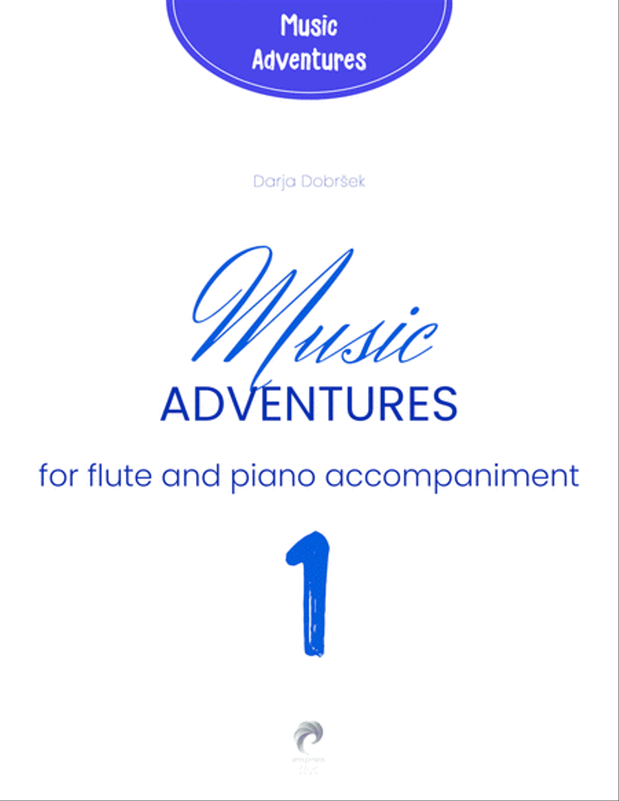 Music adventures for Flute with Piano accompaniment - Book 1 Flute Solo scores gallery preview page 1