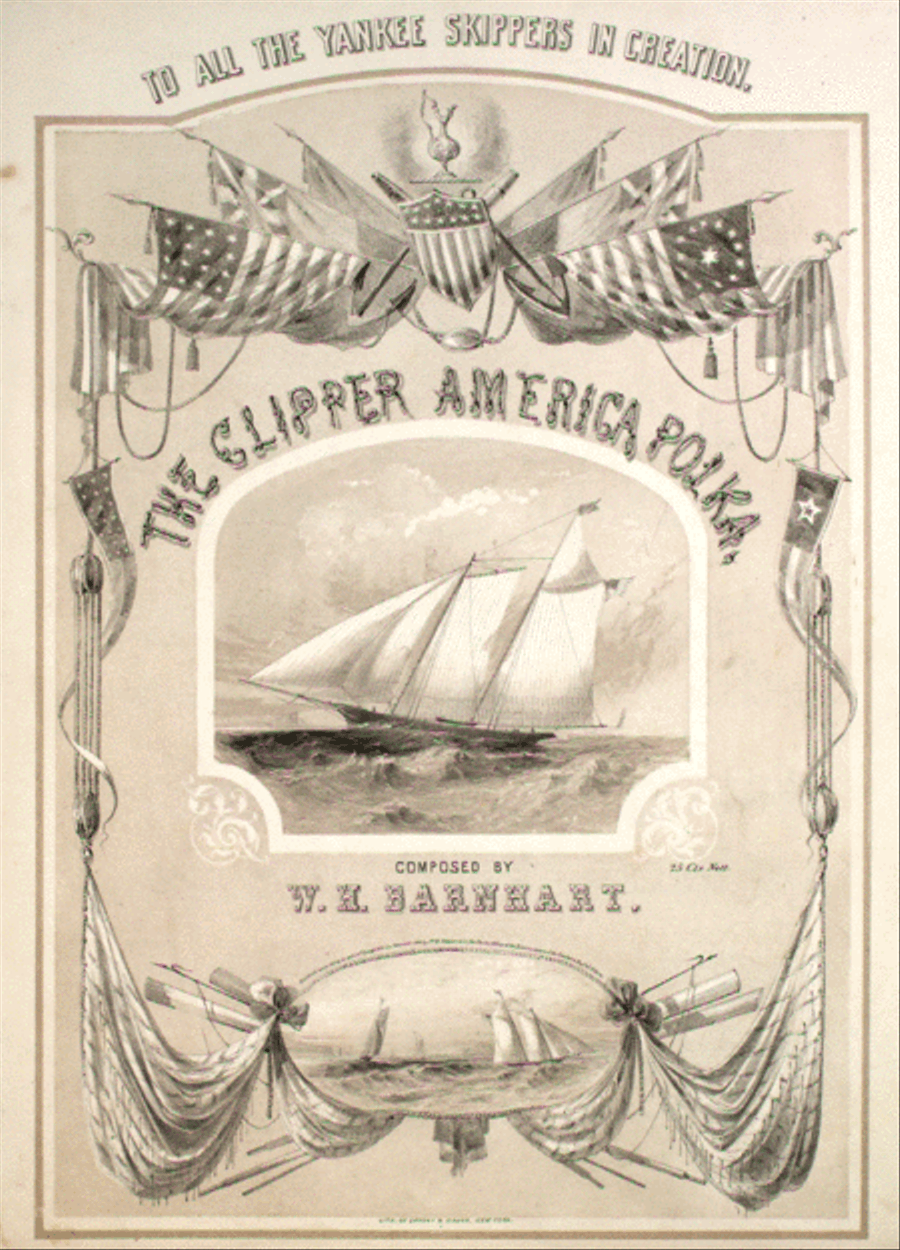 The Clipper America Polka Piano Solo scores gallery preview page 1