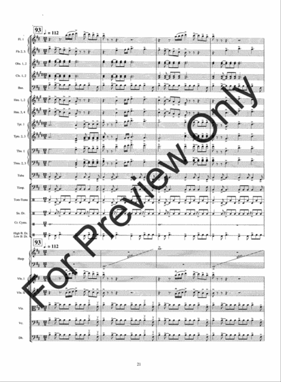 Warrior's Run String Orchestra scores gallery preview page 24