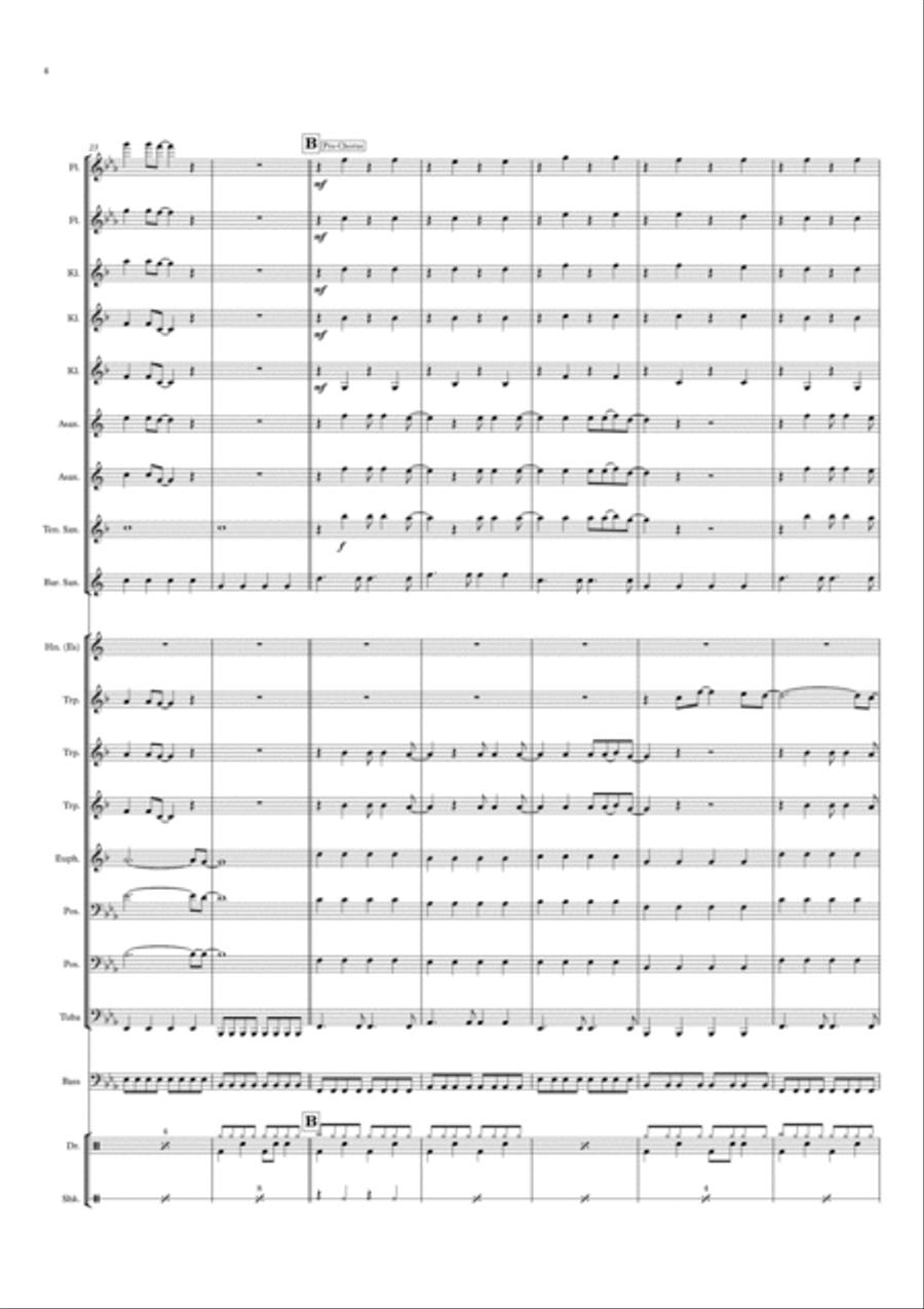 Bella Napoli Large Ensemble scores gallery preview page 4