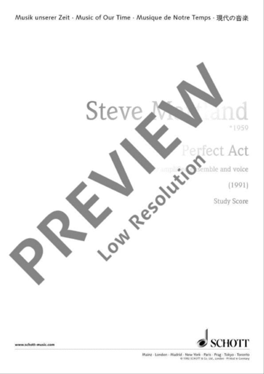 Perfect Act Perfect Act Voice scores gallery preview page 2