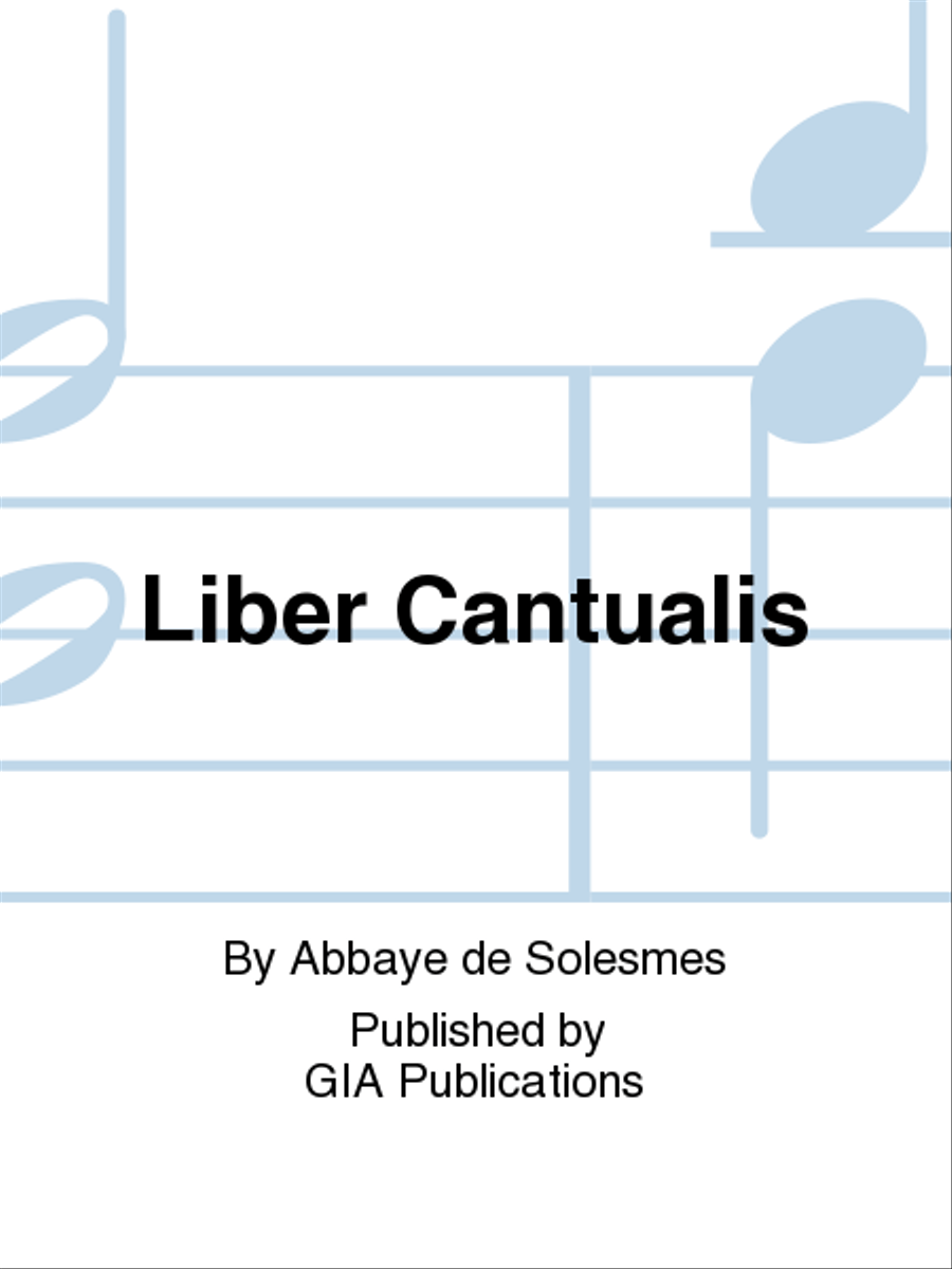 Liber Cantualis
