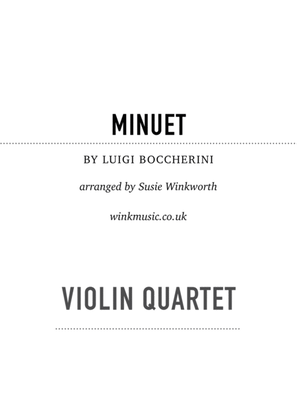 Book cover for Minuet from String Quintet