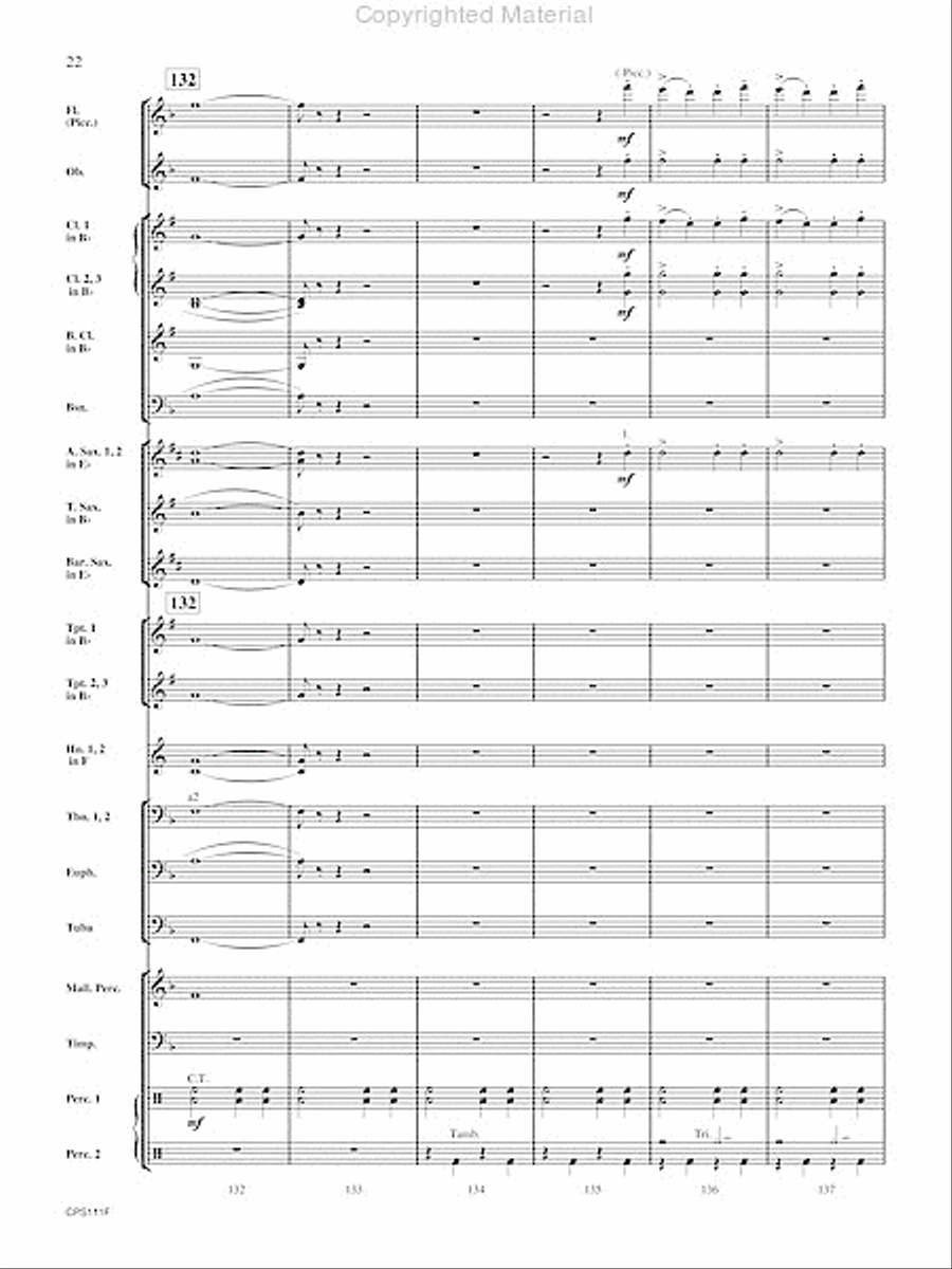 The Old Red Mill Concert Band scores gallery preview page 23