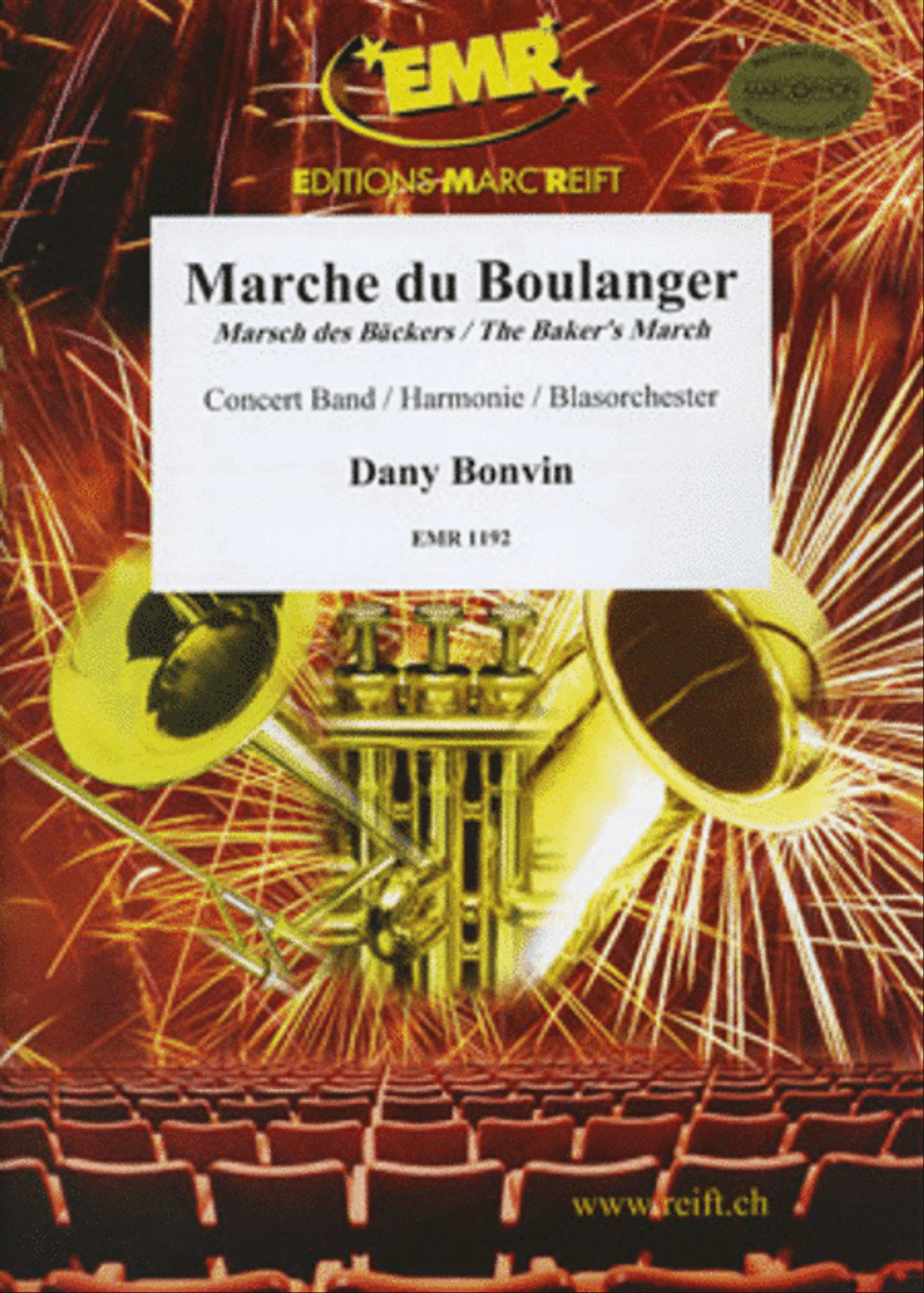 Marche du Boulanger Concert Band scores gallery preview page 1