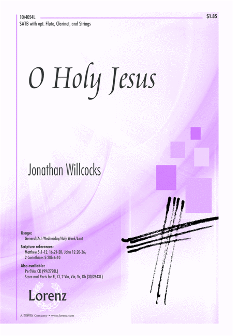O Holy Jesus O Holy Jesus 4-Part scores gallery preview page 2