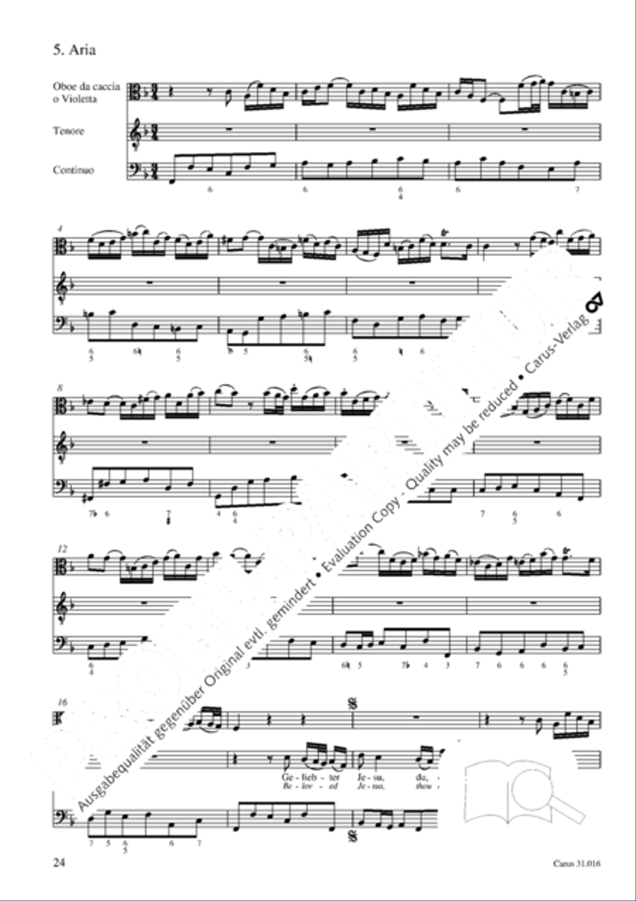 Lord God, thy praise we sing (Herr Gott, dich loben wir) ATB scores gallery preview page 25