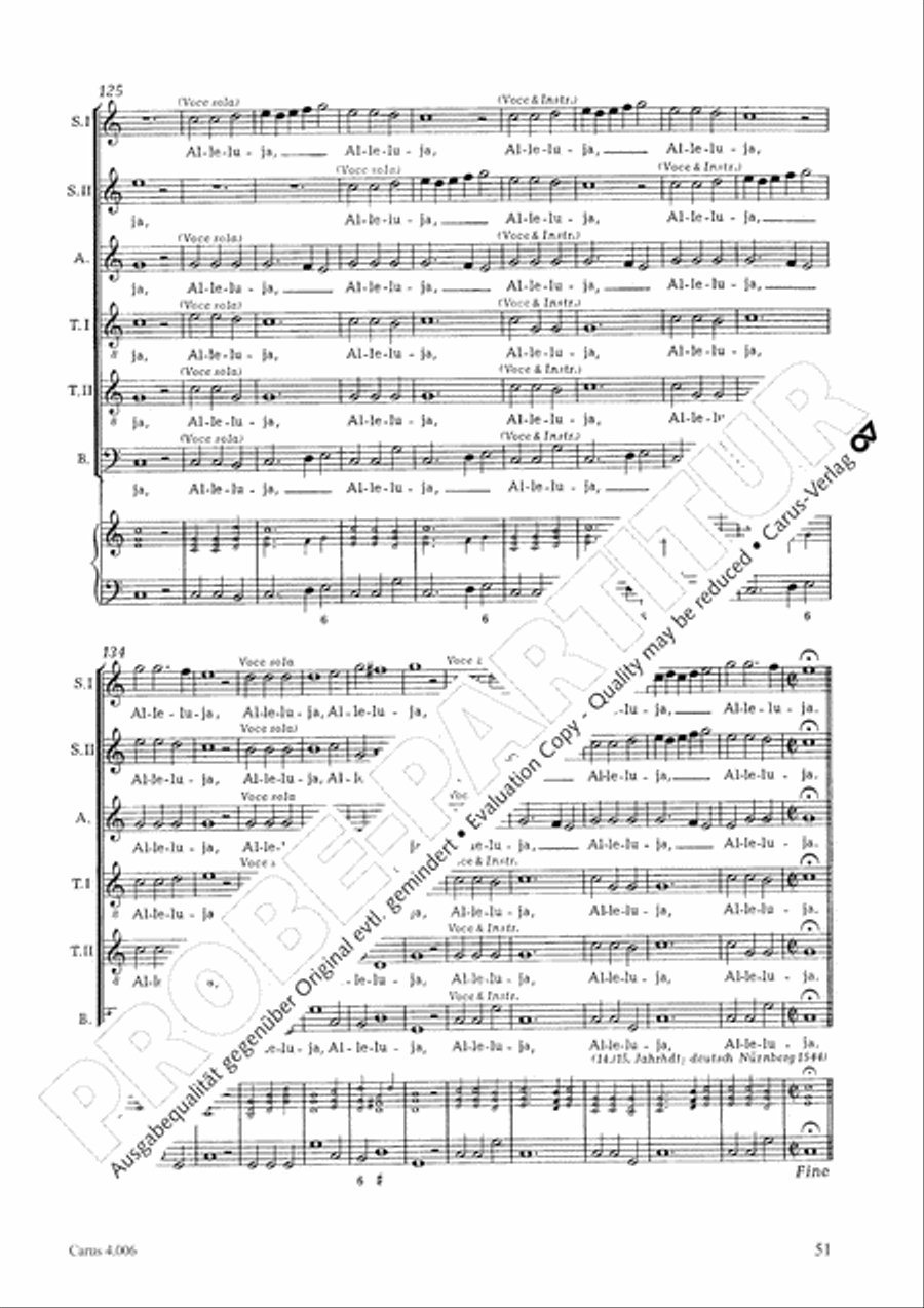 Ten motets Choir scores gallery preview page 53